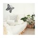 thumbnail image 4 of Decoración de pared mariposa colgante de metal negra Yuxing, 4 of 5