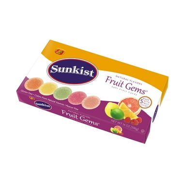 Jelly Belly Sunkist Fruit Gems Soft Candy, 14 oz