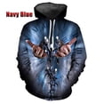 thumbnail image 3 of Sudadera con capucha de moda para hombre, sudadera con estampado 3D de reloj y brújula vintage, sudaderas con gráficos, sudaderas de gran tamaño, sudaderas para hombres, 3 of 5
