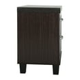 thumbnail image 7 of Home Bedroom Furniture Elegant Mid Century Modern 2 Drawer Nightstand - Tobacco, 7 of 7