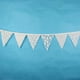 thumbnail image 4 of Btafrte 12 Banderas 3 2 M Flores Encaje Banderín Banderas Banderines Del Banquete Boda Banner, 4 of 8