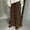 Brown, variant on Wide Leg Pants Woman Sevevn Womens Corduroy Pants Wide Leg Ruffled Hem Elastic Waist Lounge Cord Pants with Pockets
