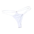 thumbnail image 2 of HOMBOM Womens Panties Hollow-Out Underwear Low Rise Triangle Thong with Delicate Straps Breathable & Comfortable, 2 of 5