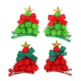 thumbnail image 1 of 2 pares de árbol de Navidad Horquilla de Navidad CLIP DE PELO DE XMAS Cierre de pelo de Navidad Tenedor de agarre del cabello, 1 of 7