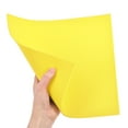 thumbnail image 5 of Uxcell Yellow EVA Foam Sheets 10 x 10 Inch 3mm Thickness for Crafts DIY Projects, 8 Pcs, 5 of 5