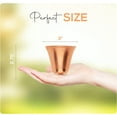 thumbnail image 6 of Marrgon Copper Rain Chain - Bell - 6.5', 6 of 9