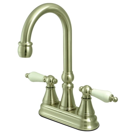 UPC 663370116896 product image for Kingston Brass KS2498PL Governor Bar Faucet Without Pop-Up  Brushed Nickel | upcitemdb.com
