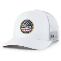 Men's '47 White Texas Rangers Homage Adjustable Trucker Hat