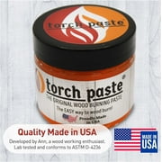 Torch Paste The Original Wood Burning Paste with 2 Squeegees