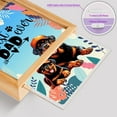 thumbnail image 4 of Best Rottweiler Dad Ever Happy Father's Day Acrylic Plaque with Wood Photo Frame Box Rottie Dog Lover Gifts Idea Light Box - 02006, 4 of 5