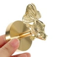 thumbnail image 6 of Masteelf  Goldfish Hook Wall Hangers for Clothes Hanging Coat Hooks Golden, 6 of 8