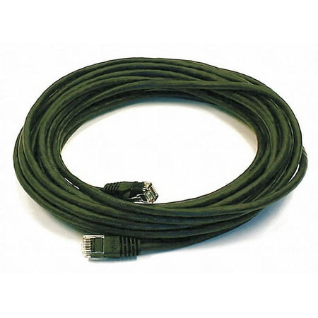 UPC: 0710348836703 | Monoprice Patch Cord Cat 6 Booted Black 25 ft. 2316