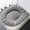🔥 Gray, variant on Msgweeeg Toilet Seat Cushion Toilet Seat Warmer Household Toilet Mat Washable Toilet Seat Cover Can Be Used To Sit Toilet Mat Cover Knitted Warm Toilet Cover