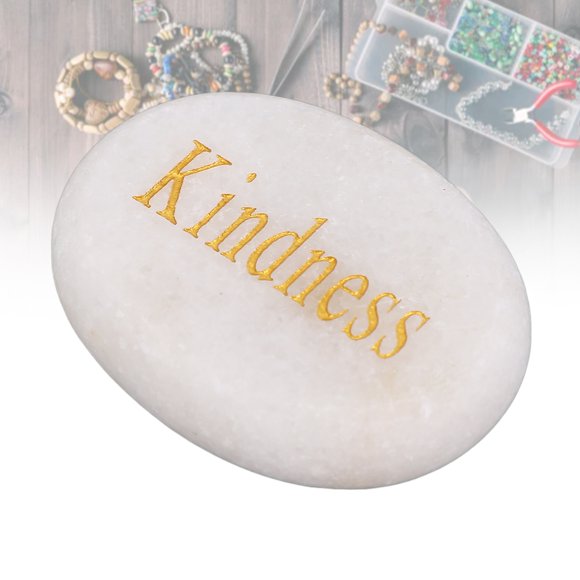 Inspirational Marble Stone Engraved Letters with Exquisite Craftsmanship Unique Present for Friends Family Teachers