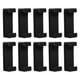 thumbnail image 1 of 1 Set 10pcs 1/4 Teléfono celular Soplos de trípode Selfie Stick Accesorios (Negro), 1 of 4