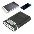 thumbnail image 4 of Battery Charger Outer Case, Overvoltage Protection LED Lights Power Bank Box  For Mobile Phones Black, 4 of 8