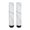 White Marble Pattern-1, variant on White Marble Pattern Women's Crew Socks, Mid-calf Polyester Casual Dress Socks with Reinforced Heel & Toe, Breathable Durable Gifts Ideas for Holiday Birthday Gifts