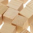 thumbnail image 5 of 20 Piece 15mm Wood Blocks Puzzle Unfinished Wooden Pieces for Model Making Wood Crafts, 5 of 9