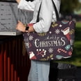thumbnail image 7 of Honeii Merry Christmas for Tote Bag with Adjustable Strap,Beach Bag, Waterproof Sandproof Beach Tote Bag, Large Capacity Foldable Beach Bags, 7 of 7