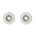 thumbnail image 1 of VONKY 1/2/3/5 2pcs Elastic And Wear-Resistant Wheels Freestyles Scroll Durable Wheels white 72mm 2PCS, 1 of 6