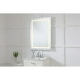 thumbnail image 4 of Helios 27in x 36in Hardwired LED mirror with touch sensor and color changing temperature 3000K/4200K/6400K, 4 of 5