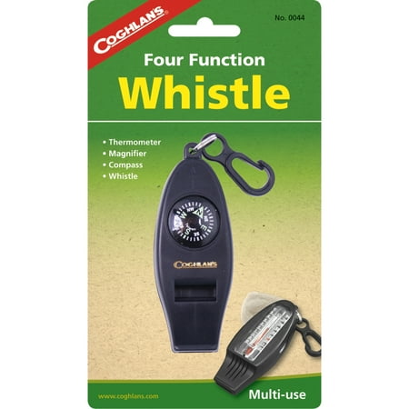 Loud Safety Whistle - Coghlan's Four Function Whistle