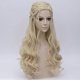 thumbnail image 4 of Game of Thrones Daenerys Targaryen Cosplay Wig Synthetic Hair Long Wavy Dragon of Mother Wigs Halloween Party Costume for Women, 4 of 5