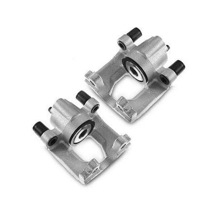 Brake Caliper Set 2 - Compatible with 2000 - 2007 Dodge Caravan 2001 2002 2003 2004 2005 2006