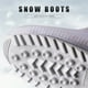 thumbnail image 4 of Botas de nieve Botas Nieve Mujer Zapatos Mediados Calzado Invierno Mujer Antideslizante (41) Blanco Likrtyny Tenis De Mujer Tenis De Hombre, 4 of 7