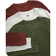 thumbnail image 7 of Lee Boys Thermal Shirt - 3 Pack Soft Cozy Raglan Thermal Top Long Sleeve Tee Shirts for Boys, 7 of 7
