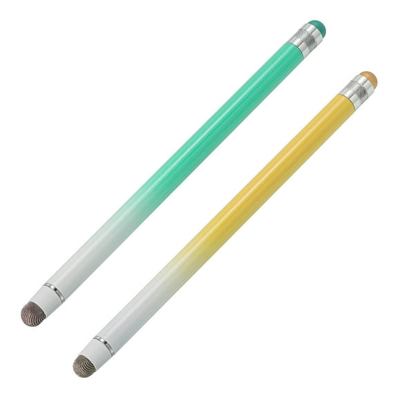2pcs Stylus Pens for Touch Screens Capacitive Stylus Universal Tablet Pen, Gradient Yellow Green