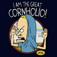 thumbnail image 2 of Men's Beavis and Butt-Head I Am the Great Cornholio Pose  Graphic T-Shirt, 2 of 5