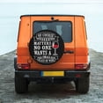thumbnail image 4 of Haiem Spare Tire Cover , Wheel Cover with Wine Funny printed, Camper Spare Tire Cover Fit for Jeep Wrangler Rv SUV Truck Travel Trailer-14 inch, 4 of 9