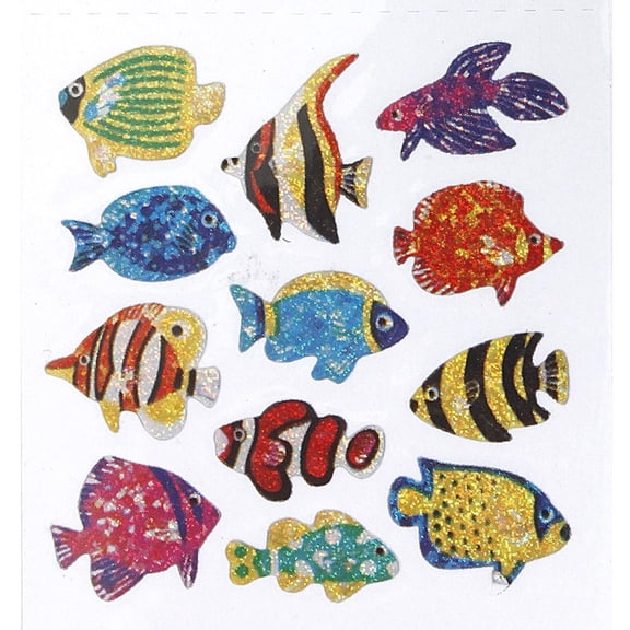 Tropical Fish Sticker Select Acid-Free Stickers