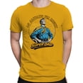 thumbnail image 2 of Smartprints I'M Right Super Dad Men's T-Shirt Gold, Cotton, L, 2 of 3