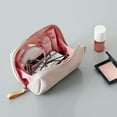 thumbnail image 5 of Makeup Bag Small, Lipstick Makeup Bag Mini, Cosmetic Bag for Purse, Travel Portable Mini Makeup Pouch Storage Bag, Small Makeup Bag with Compartments (Green), 5 of 8