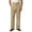Khaki, variant on ZGRBOU Mens Casual Dress Pants Old Money Pleated Baggy Slacks Fall Business Straight Leg Work Trousers with Pockets