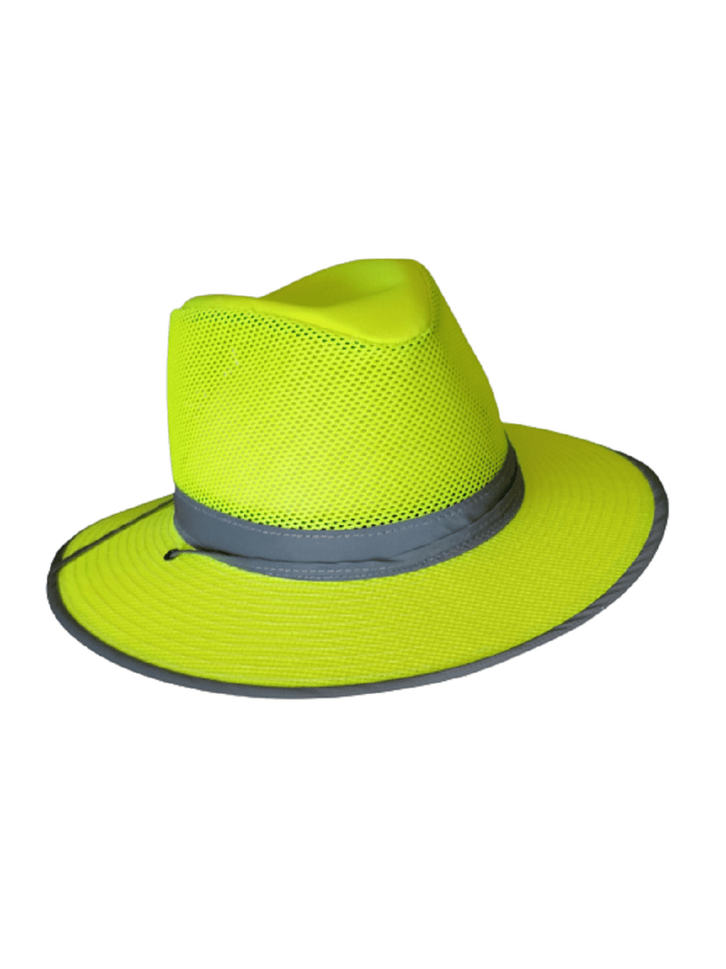 Henschel Aussie Breezer Original Made in USA Cotton Mesh Hat 5312 / 5310 from Miami Hat Shop, UPF50+, Packable (Neon, Small)
