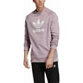 thumbnail image 4 of Adidas originals Trefoil Warm-up Crew Sweatshirt Light Purple ED5946, 4 of 4