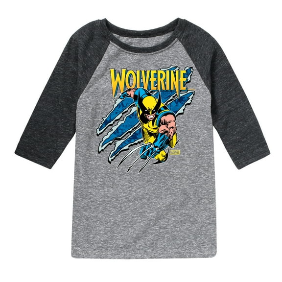 Marvel Wolverine - Slash - Toddler and Youth Raglan