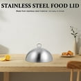 thumbnail image 4 of KAKOWELY 1Pc Metal Dome Lid for Grilling and Use 11.8x11.8x5.5in, 4 of 8