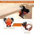 thumbnail image 3 of High-quality Multi-angle Pro Corner Clamp, Stainless Steel Adjustable Spring Loaded Right Clamp, Perfect For Precise Alignment Fixing Frames And Multi-purpose Woodworking Clamp (4, 3 of 5