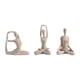 thumbnail image 2 of Estatua de mujer de Yoga de 3 piezas, figura nórdica de Yoga, escultura, adorno para escritorio, estudio de Yoga, decoración de gabinete, regalo de Arenisca Macarena Figuras de resina, 2 of 8