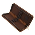 thumbnail image 6 of Exquisite Leather Pen for Case Portable Zipper Pencil Bag Multiple Elastic Pen S, 6 of 21