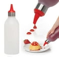 thumbnail image 2 of Botellas de Plástico Baoblaze para cocina Con Exprimidor y Tapas de rosca 450ml, 2 of 8