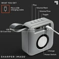 thumbnail image 6 of Sharper Image® Louder as One 3 inch Wireless Speaker, Gray, 0.8 lb., 6 of 11