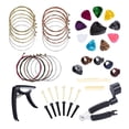 thumbnail image 1 of 49 Pcs Accessoires de Réparation de Guitare Support de Pont Osseux pour Cordes de Guitare, 1 of 6