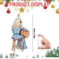 thumbnail image 3 of Country Music Figurine Holly Xmas Tree Hanging Decor,Style-G, 3 of 3