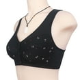thumbnail image 5 of CALAFEBILA Bras for Women Full Coverage Push up Wirefree Bras Mesh Breathable Bras, 5 of 6