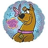 PMU Scooby-doo I Love You 18 Inches Mylar Balloon Pkg/5